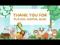 Fun Animals Quiz - Test Your Animal Knowledge!