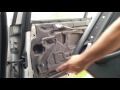 E46 removing rear door panels manual window crank