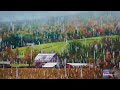 ASMR Watching Wisconsin Countryside Fall Rains From The Cozy Tractor Window | Sleep & Relax | 117
