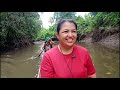 PAGPAIN NG BOBO (TRADITIONAL BAMBOO TRAP) PAGHULI NG HIPON AT ALIMANGO / Buhay probinsya vlog#65