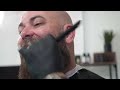 Kratos-Style Pointed Beard Transformation (7 Months of Growth) | Bob the Barber