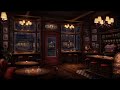 Night Owl Jazz Cafe Ambience with Relaxing Jazz Music & Rain Sounds