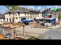 1° marché sur la nouvelle place à Châteaugiron