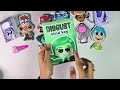 [🍅Paper diy🍅] INSIDE OUT 2 Blind Bags unboxing! | ASMR | momonee