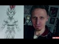 New Shading Technique! Drawing Vegeta! #dragonball