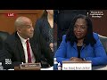 WATCH: Jackson tears up, as Sen. Booker says she’s earned her historic Supreme Court nomination