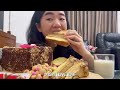 MUKBANG #KOREANFOOD BIBIMBAP, TTEOBOKKI, FRIED CHICKEN, BABY STAR OYATSU