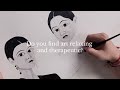 Relaxing Painting and Music | Ink painting