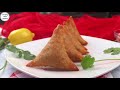 Perfect Aloo Samosa Recipe With Homemade Sheets | Mini : One Bite Samosa Folding Technique | potato