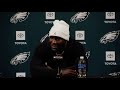 EAGLES Devin White on signing with Philadelphia, Jalen Hurts