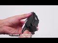 BRELIE Carbon Fiber Card Holder | Store up to 10 Cards | RFID/NFC Protected