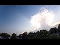 Day Long Time Lapse, Rainstorms, Tunderstorms, Sun, Clouds, Rain, Clear Sky, Status, Cumulus, Cirrus