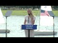 Ivanka Trump speaks at MAGA rally in Sarasota