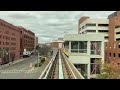 Ride the People Mover in Detroit, Michigan 2023 in the Fall (Full Loop)