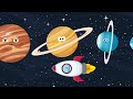 8 planets song rap - The solar system song by ZooZooSong alphabet monsters