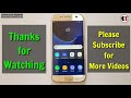 Samsung S7/ S7 Edge Hard Reset or Pattern Unlock Easy Trick With Keys