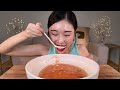 ASMR 멸치국수는 역시 잘~익은 배추김치랑 리얼먹방 :) Noodle Kimchi MUKBANG
