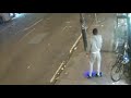 Dude stealing some shit on a hoverboard