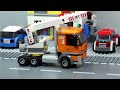 Lego City Fire Command Truck Ambulance Crash