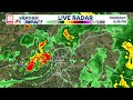 Line of storms move through metro Atlanta | Radar loop