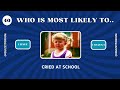 Never Have I Ever Quiz Game || School Edition || Quizzitorium