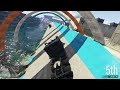 car vs car f2f Challenge 926.644% People Fall Down in This GTA 5 Race!