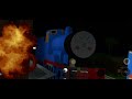 Pete's crashes into Edwards train (NOT CANON)