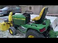 John Deere 445 Garden Tractor Find