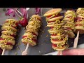 Strawberry Pistachio Pancake Skewers 🍡🍡 мини-шашлычки из клубнично-фисташковых панкейков 🍡🍡