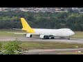 BOEING 747-800F ATLAS AIR - POUSO/TAXI/DECOLAGEM