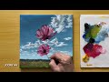 Spring Landscape Painting / Acrylic Painting for Beginners