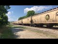 CSX 3244 meets CSX 3290 on Oak st on 6-13-24