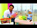 Doutor de Brinquedos na Maternidade. Vídeo Infantil com Brinquedos.