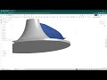 Centrifugal Blade impeller design with Onshape