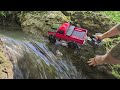 Rc Rock Crawling The Fall's. New spot with epic scenery. it gets Wild! Heavy Chevy + Chopra + axial