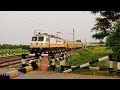Dangerous Aggressive action by Intercity Express Very high speed Train moving in a Second