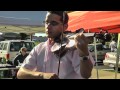 Jordan Onijs plays Nine Hundred Miles on violin at Farmers' Market in Dale City, VA.