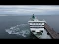 Irish Ferries Oscar Wilde departing Rosslare to Pembroke