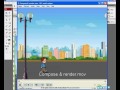 Flash Animation Tutorial - Compose a Scene in Flash