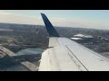 Landing in LGA with Amazing Views of NYC 4k
