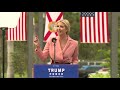 Ivanka Trump speaks at a 'Make America Great Again!' event in Fort Myers