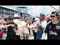 Lando Norris chilling with Max Verstappen & Carlos Sainz| F1 Drivers Parade BTS #MiamiGP