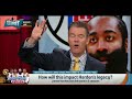James Harden traded to Clippers, Updated Title Odds & Sixers better off? | NBA | FIRST THINGS FIRST