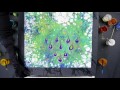 Peacock Marbling Timelapse 2