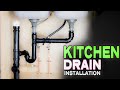 How To Connect a Kitchen Sink Drain - 2023