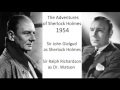 The Adventures of Sherlock Holmes: The Speckled Band - John Gielgud & Ralph Richardson