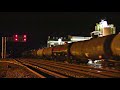 ENORMOUS 15,000 FT HIGH SPEED BNSF Intermodal Double Stack Freight Trains In The California Desert 1