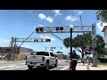 Railroad Crossing Amtrak N Massachusetts Ave Lakeland Fl