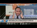 Stephen A. reacts to the Knicks’ 2022 NBA Draft moves 👀🍿 | First Take