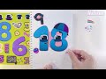 [ToyASMR] Decorate with Sticker Book Wonderland : BIG NUMBER 💯✨ #paperdiy #wonderland #asmr
